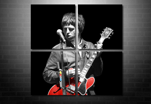 large noel gallagher wall art, oasis canvas print, noel gallagher wall art, noel gallagher print