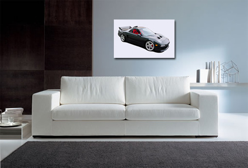 ferrari fine art, porsche art, photo on canvas, art ferrari, lamborghini art