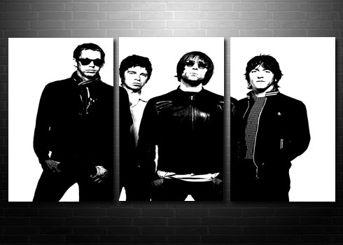 liam gallagher painting, noel gallagher wall art, oasis canvas print, liam gallagher canvas art