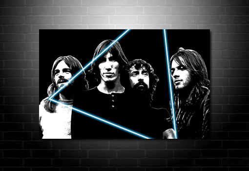 Pink Floyd Canvas Print, Pink Floyd pop art, canvas art cheap uk, canvas art uk