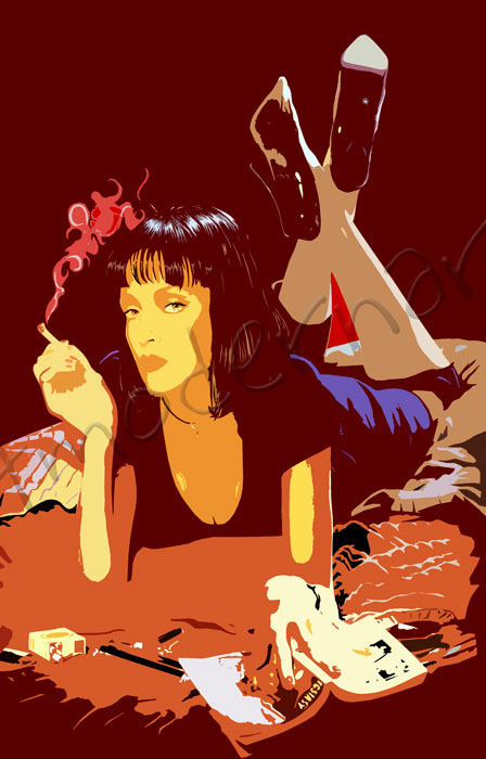 pulp fiction pop art