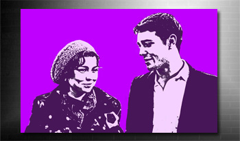 photo on canvas service andy warhol style, my photo on canvas free service