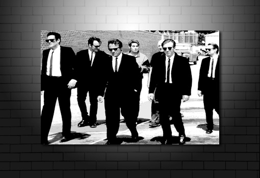 Reservoir Dogs Print, Reservoir Dogs pop art, Reservoir Dogs wall art, Reservoir Dogs movie art, Reservoir Dogs canvas print