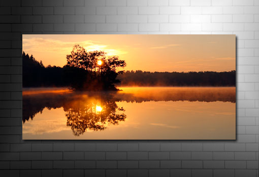 landscape wall art, contemporary landscape art