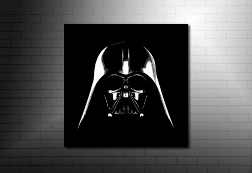 Star Wars Canvas, starwars canvas print, movie wall art, darth vader canvas, star wars movie print