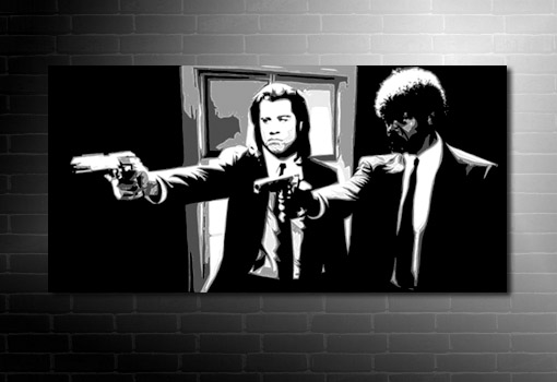 Pulp Fiction Canvas art pulp fiction print pulp fiction art pulp fiction