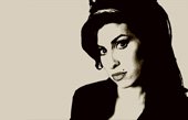 amy winehouse pop art canvas, amy winehouse