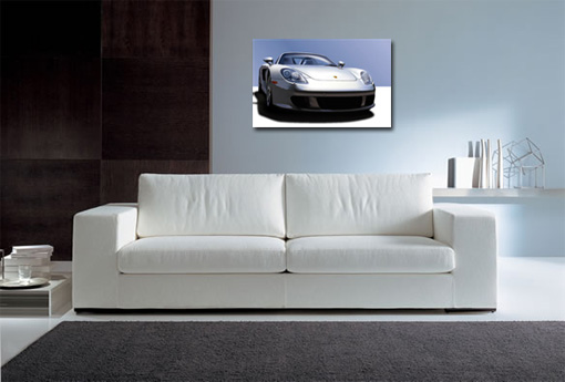 ferrari fine art, porsche art, photo on canvas, art ferrari, lamborghini art