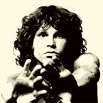 jim morrison canvas pop art