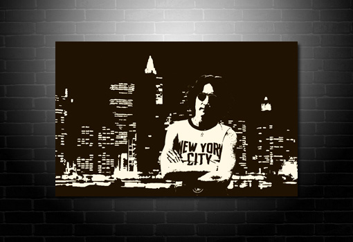 John Lennon canvas, John Lennon canvas print, John Lennon wall art, John Lennon print
