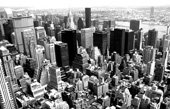 Manhattan Skyline Wall Art, New York Canvas art