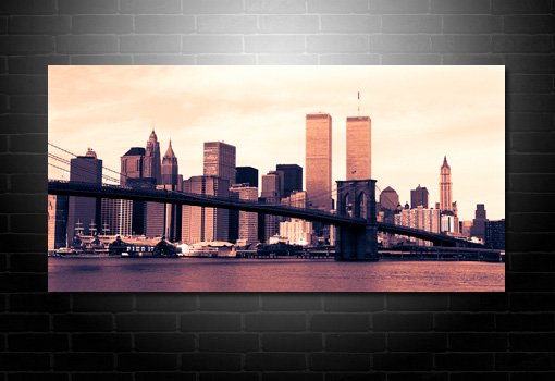 Brooklyn Bridge Canvas, New York Skyline Canvas