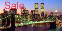 New york Cityscape Canvas, New York Skyline Canvas