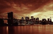 New York Canvas prints, Manhattan Skyline Art