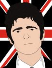 noel gallagher opie style canvas, oasis pop art, noel gallagher pop art, noel galagher canvas, noel gallagher wall art