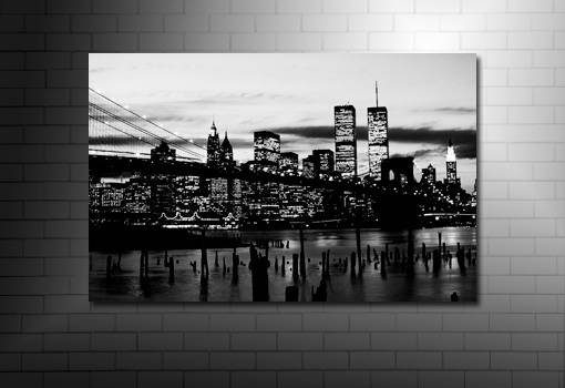 Cityscape Wall Art, New York City Canvas