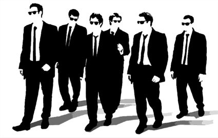 reservoir dogs canvas art, reservior dogs wall art