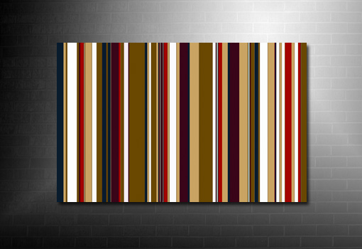 Contemporary Pop Art, Pop Art Work, Retro Stripes Canvas, Paul Smith canvas