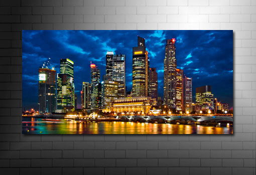Singapore Cityscape Canvas