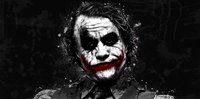 the joker movie canvas art print, heath ledger canvas art