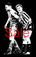 Vinnie Jones Football Canvas, Gazza Canvas Print, Football Canvas Art